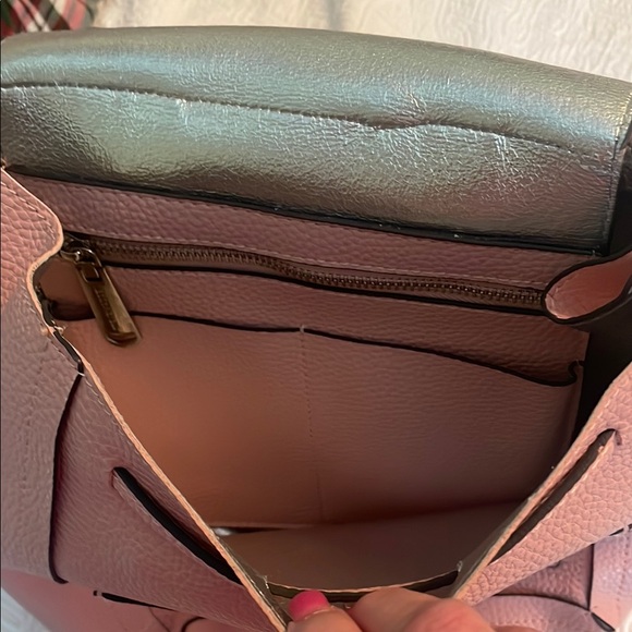 Steve Madden Pink Leather Backpack - Picture 5 of 5